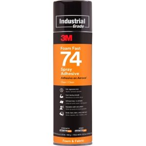 Foam Fast 74 Spray Adhesive, Clear