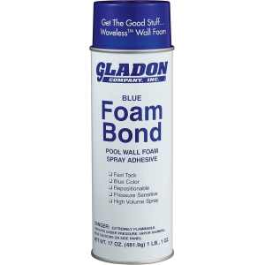 Foam Bond Spray Adhesive, Blue